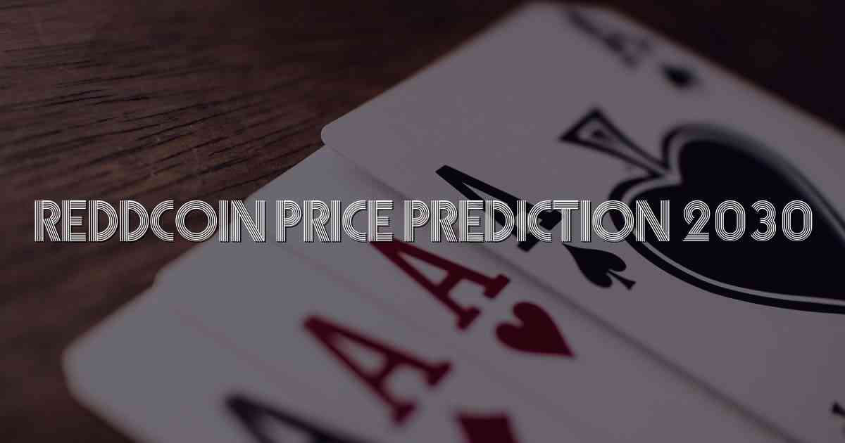 Reddcoin Price Prediction 2030
